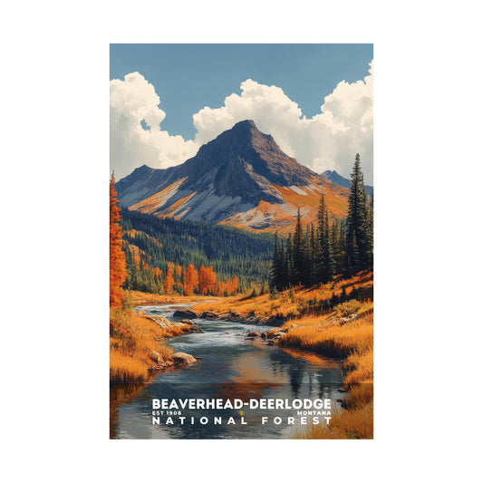 Beaverhead-Deerlodge National Forest Poster | S02