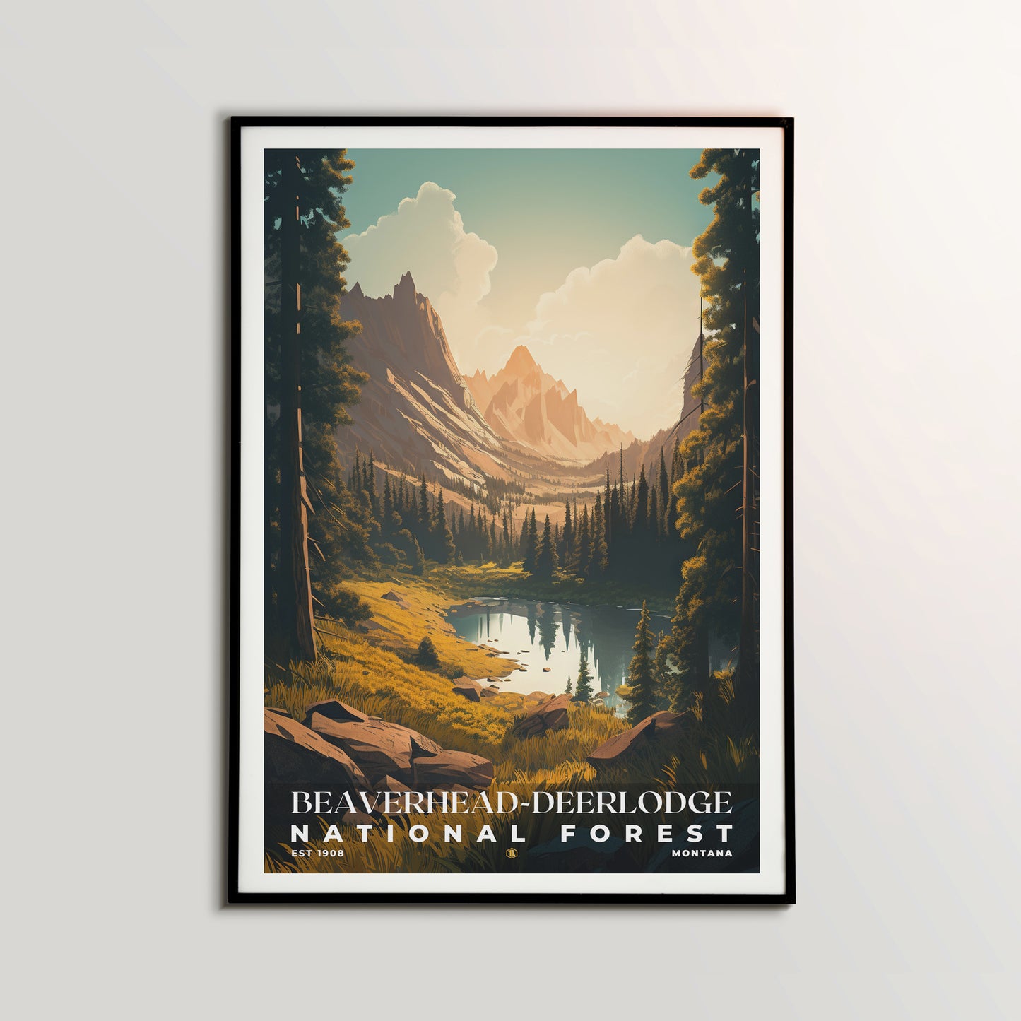 Beaverhead-Deerlodge National Forest Poster | S01