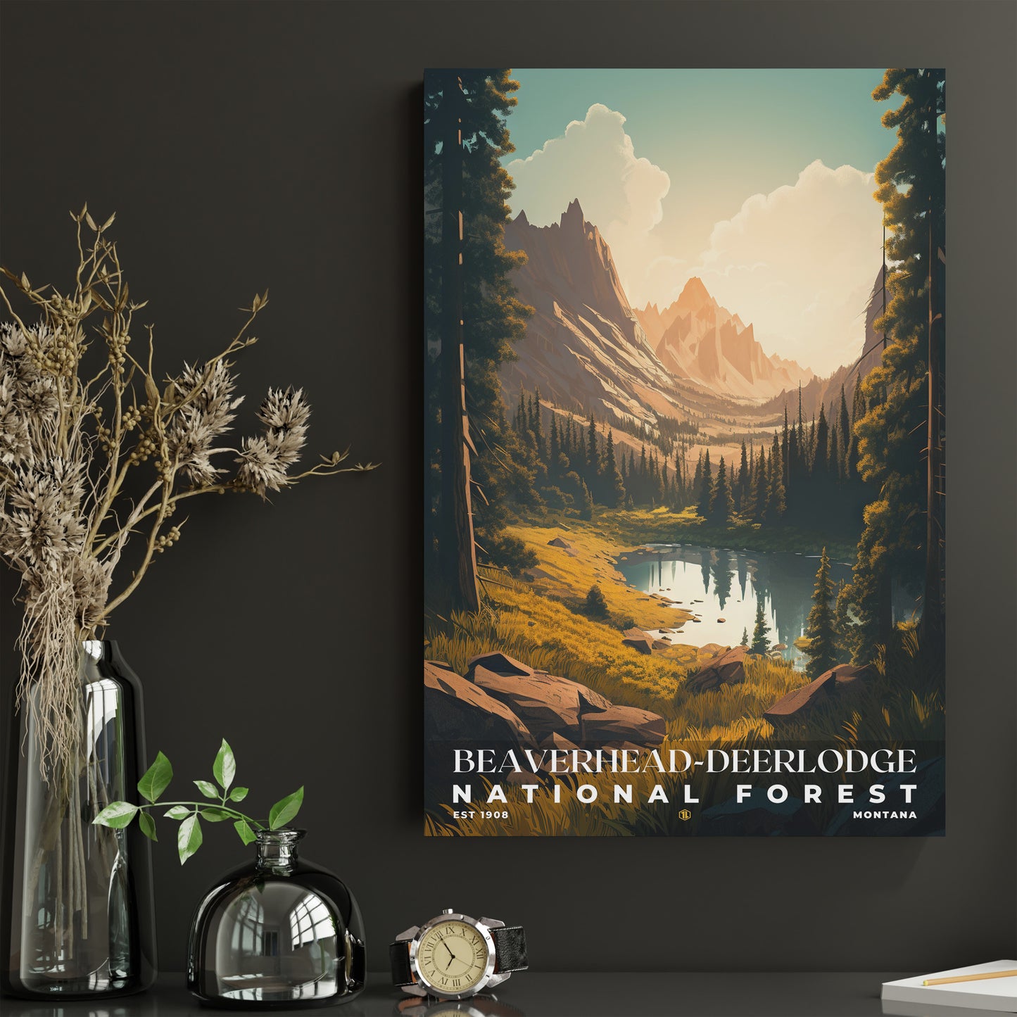 Beaverhead-Deerlodge National Forest Poster | S01