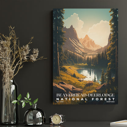 Beaverhead-Deerlodge National Forest Poster | S01