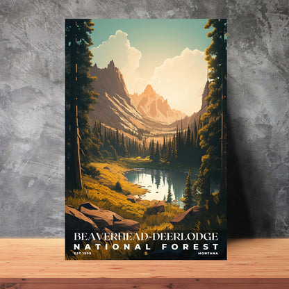 Beaverhead-Deerlodge National Forest Poster | S01