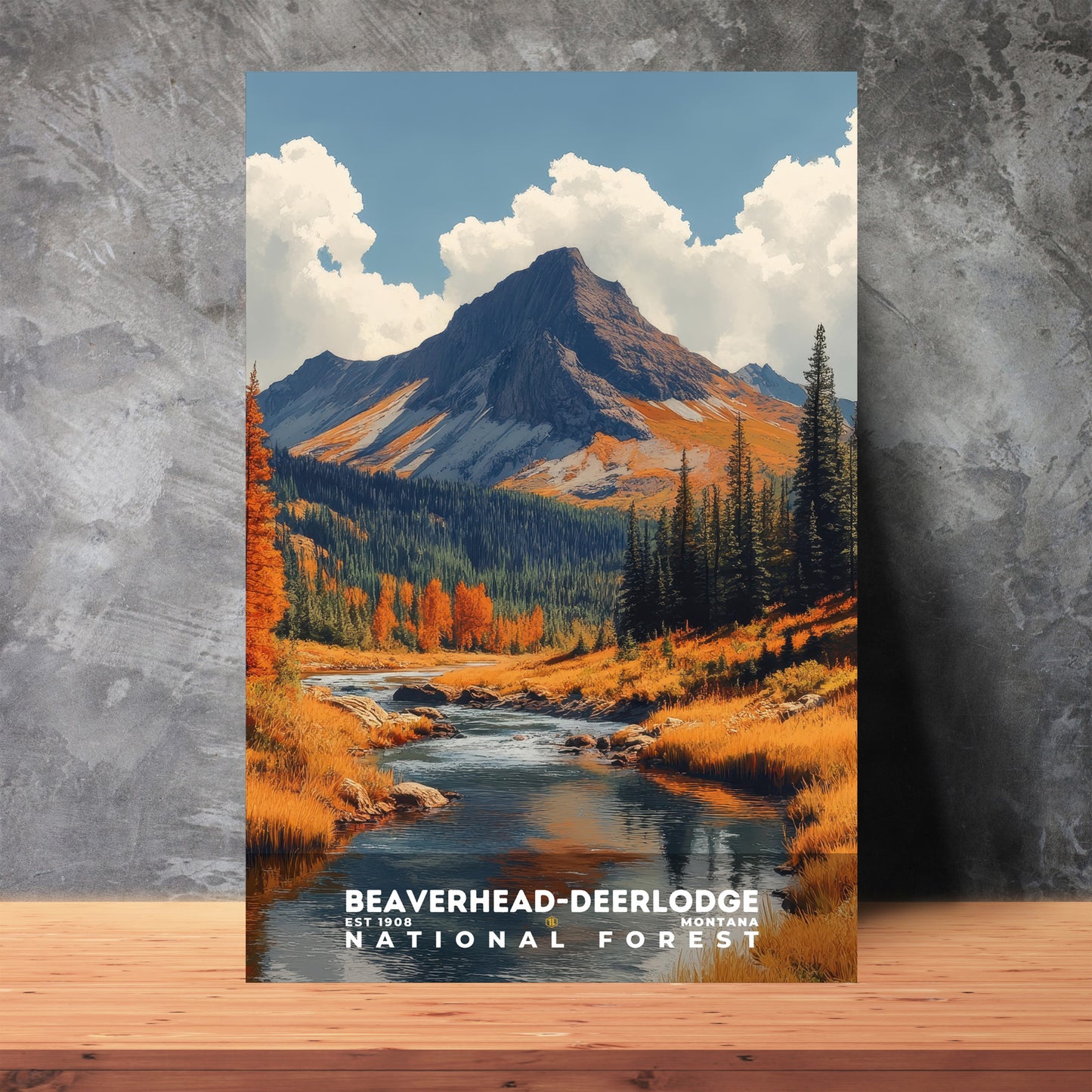 Beaverhead-Deerlodge National Forest Poster | S02