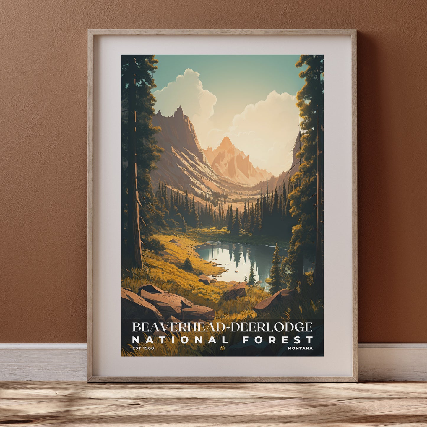 Beaverhead-Deerlodge National Forest Poster | S01