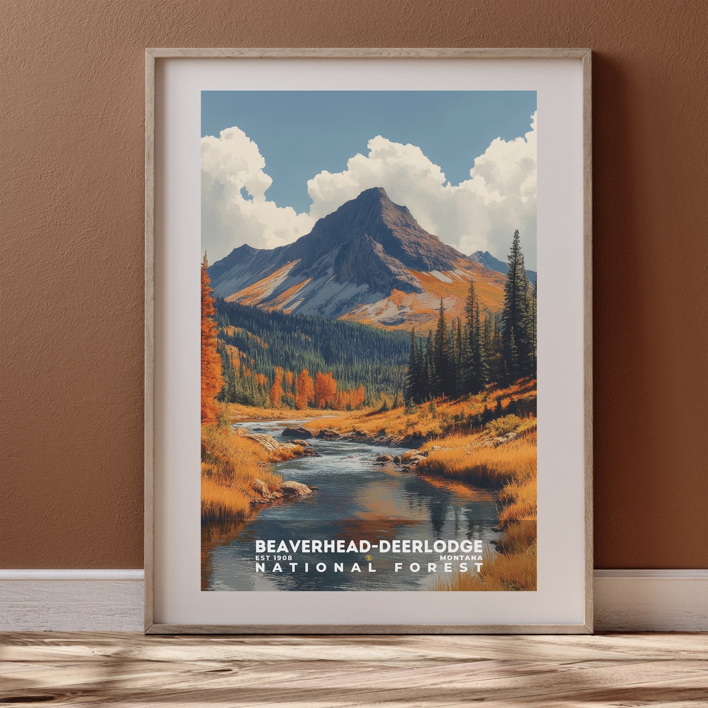 Beaverhead-Deerlodge National Forest Poster | S02