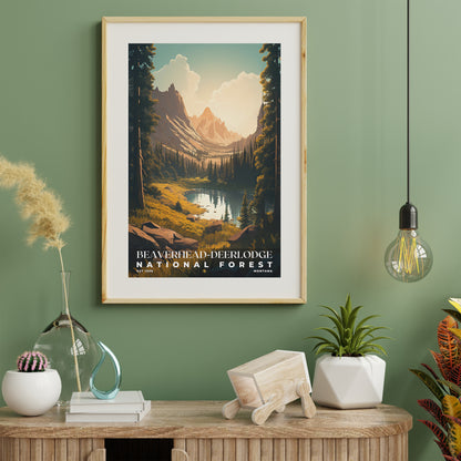 Beaverhead-Deerlodge National Forest Poster | S01