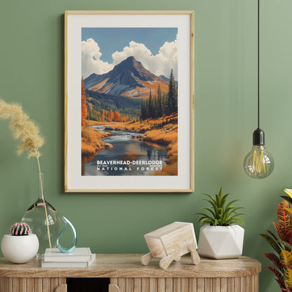Beaverhead-Deerlodge National Forest Poster | S02