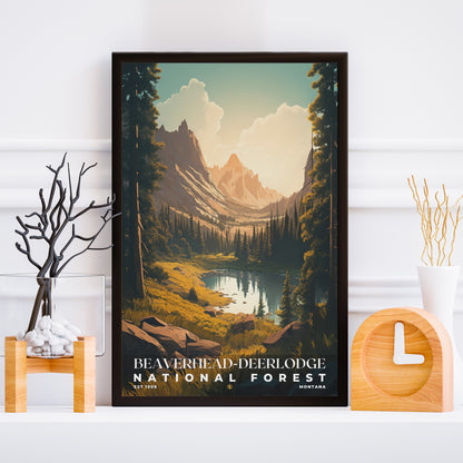 Beaverhead-Deerlodge National Forest Poster | S01