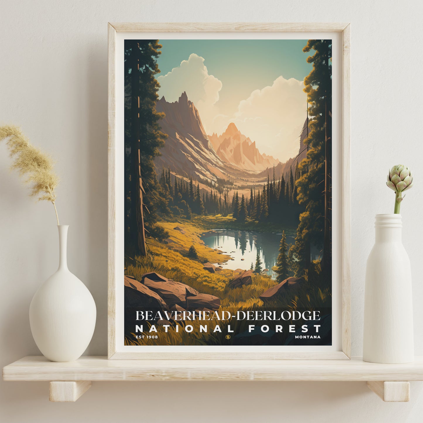 Beaverhead-Deerlodge National Forest Poster | S01
