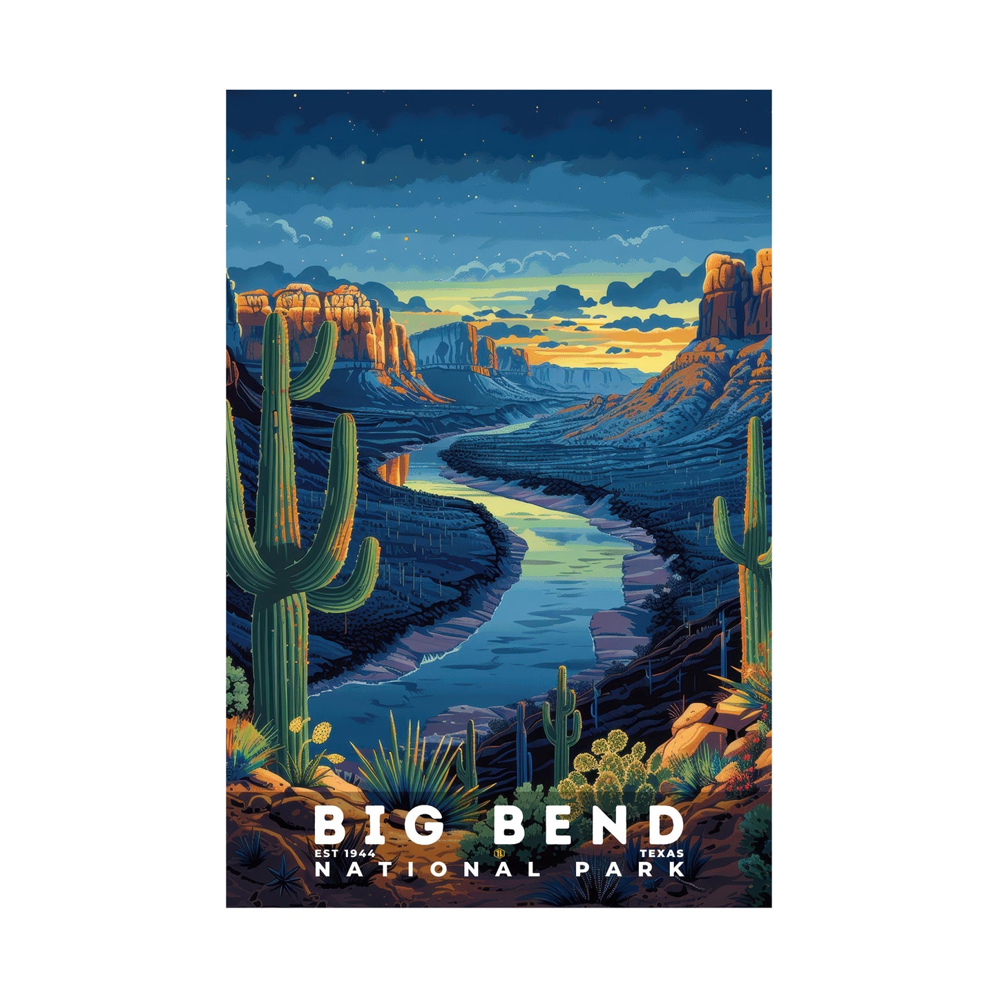 Big Bend National Park Poster | S11