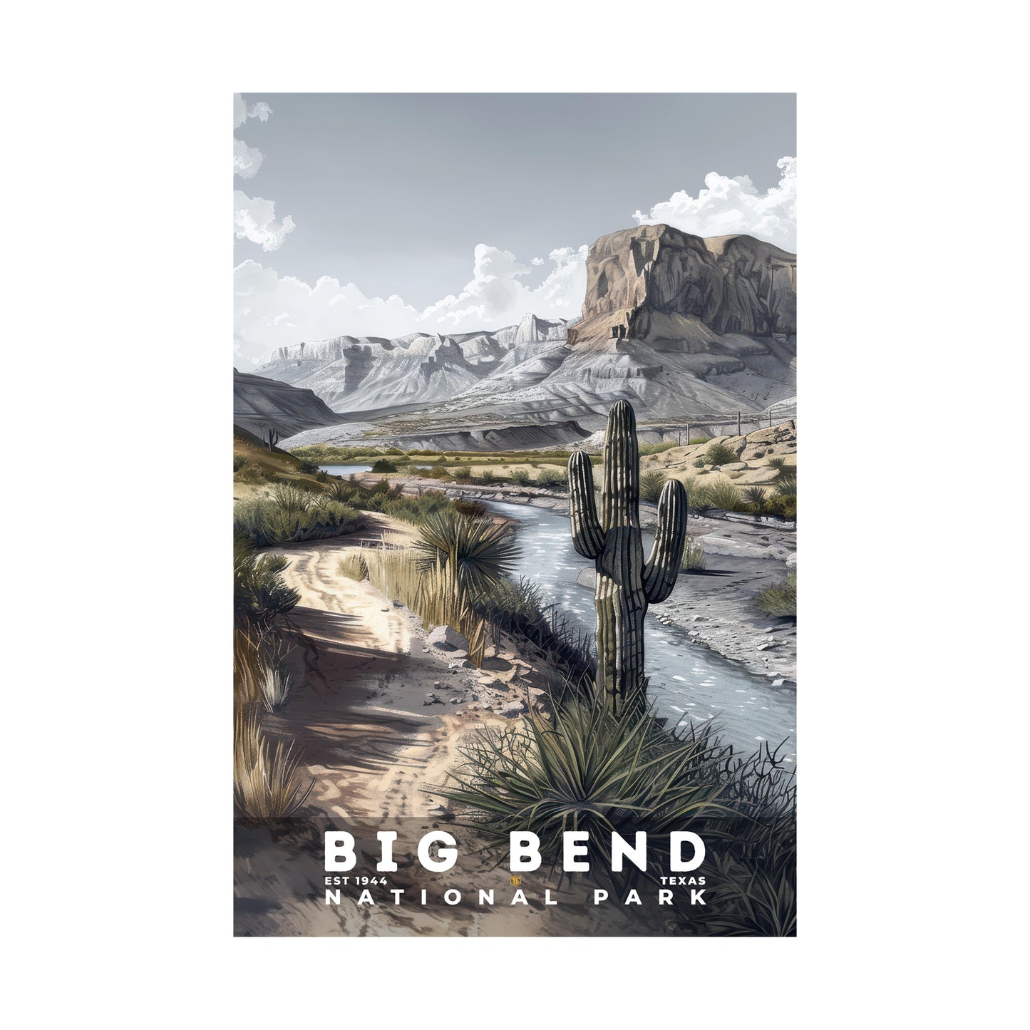 Big Bend National Park Poster | S17