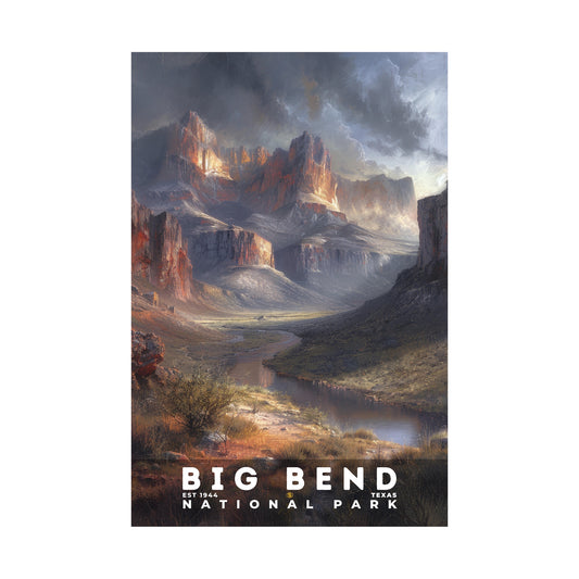 Big Bend National Park Poster | S12