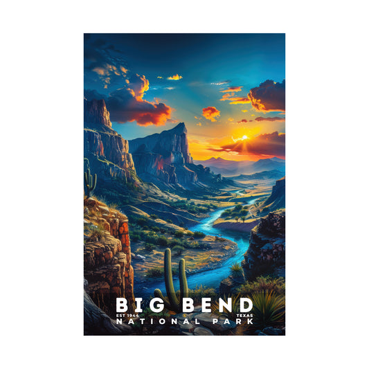 Big Bend National Park Poster | S16