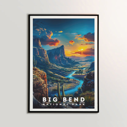 Big Bend National Park Poster | S16