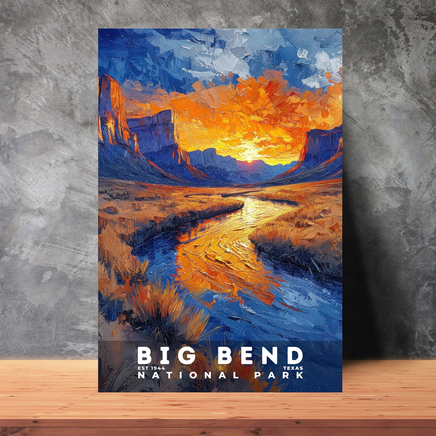 Big Bend National Park Poster | S14