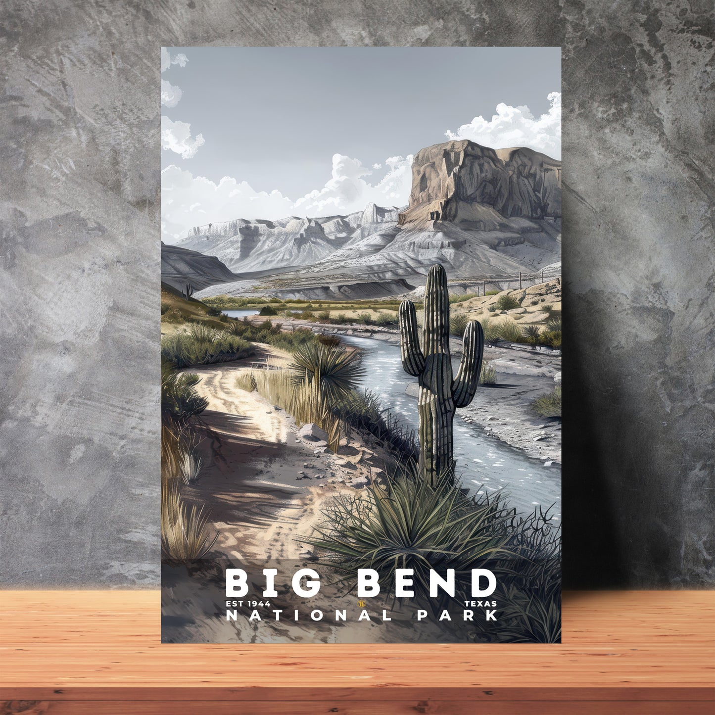 Big Bend National Park Poster | S17