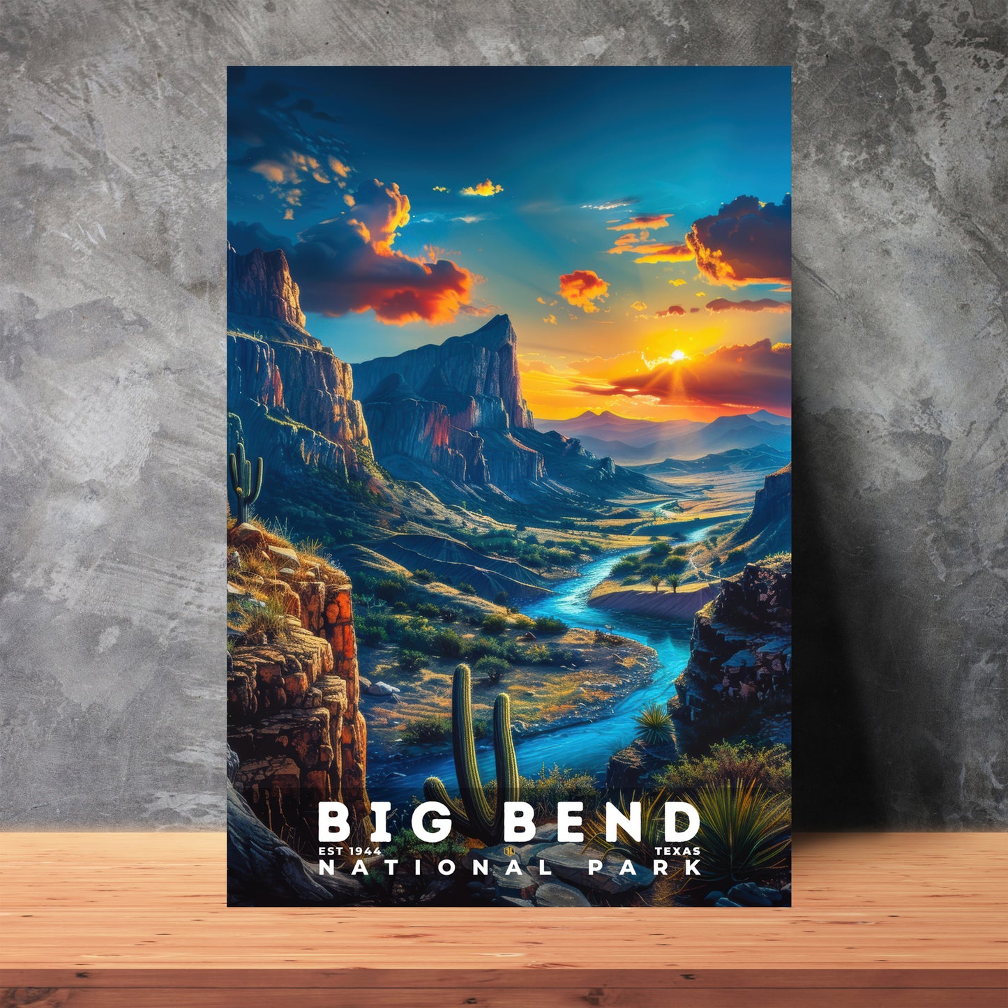 Big Bend National Park Poster | S16