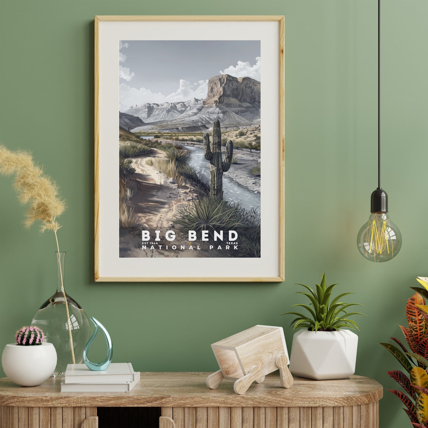 Big Bend National Park Poster | S17