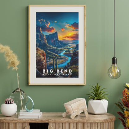 Big Bend National Park Poster | S16