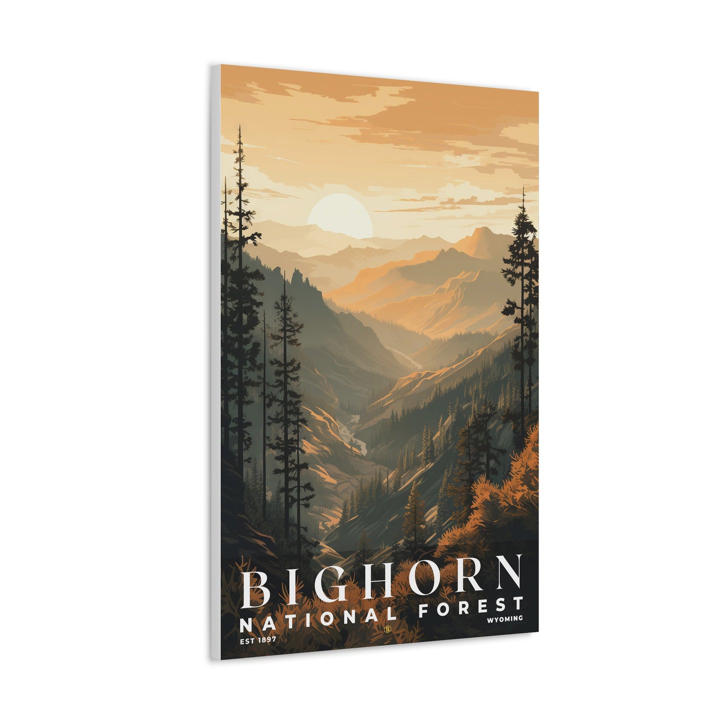 Bighorn National Forest Poster | S01
