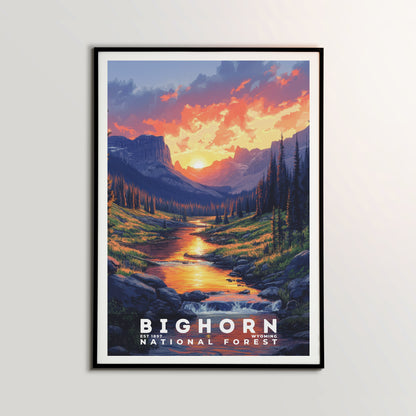 Bighorn National Forest Poster | S02