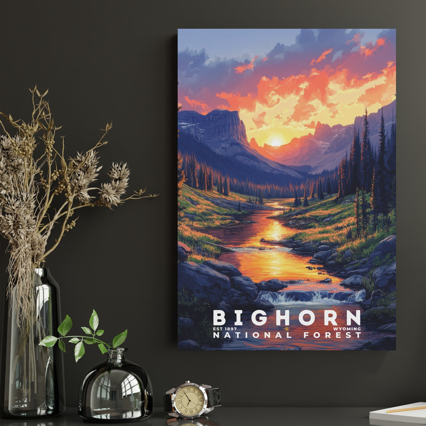 Bighorn National Forest Poster | S02