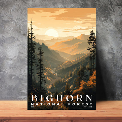 Bighorn National Forest Poster | S01