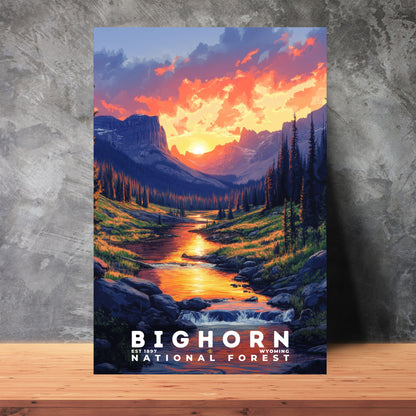 Bighorn National Forest Poster | S02