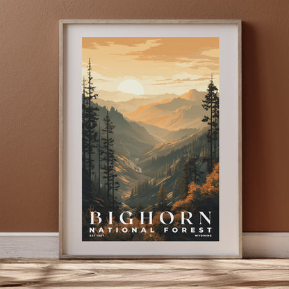 Bighorn National Forest Poster | S01