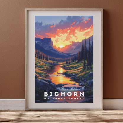 Bighorn National Forest Poster | S02