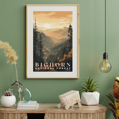 Bighorn National Forest Poster | S01