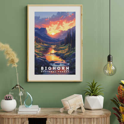 Bighorn National Forest Poster | S02