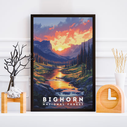 Bighorn National Forest Poster | S02