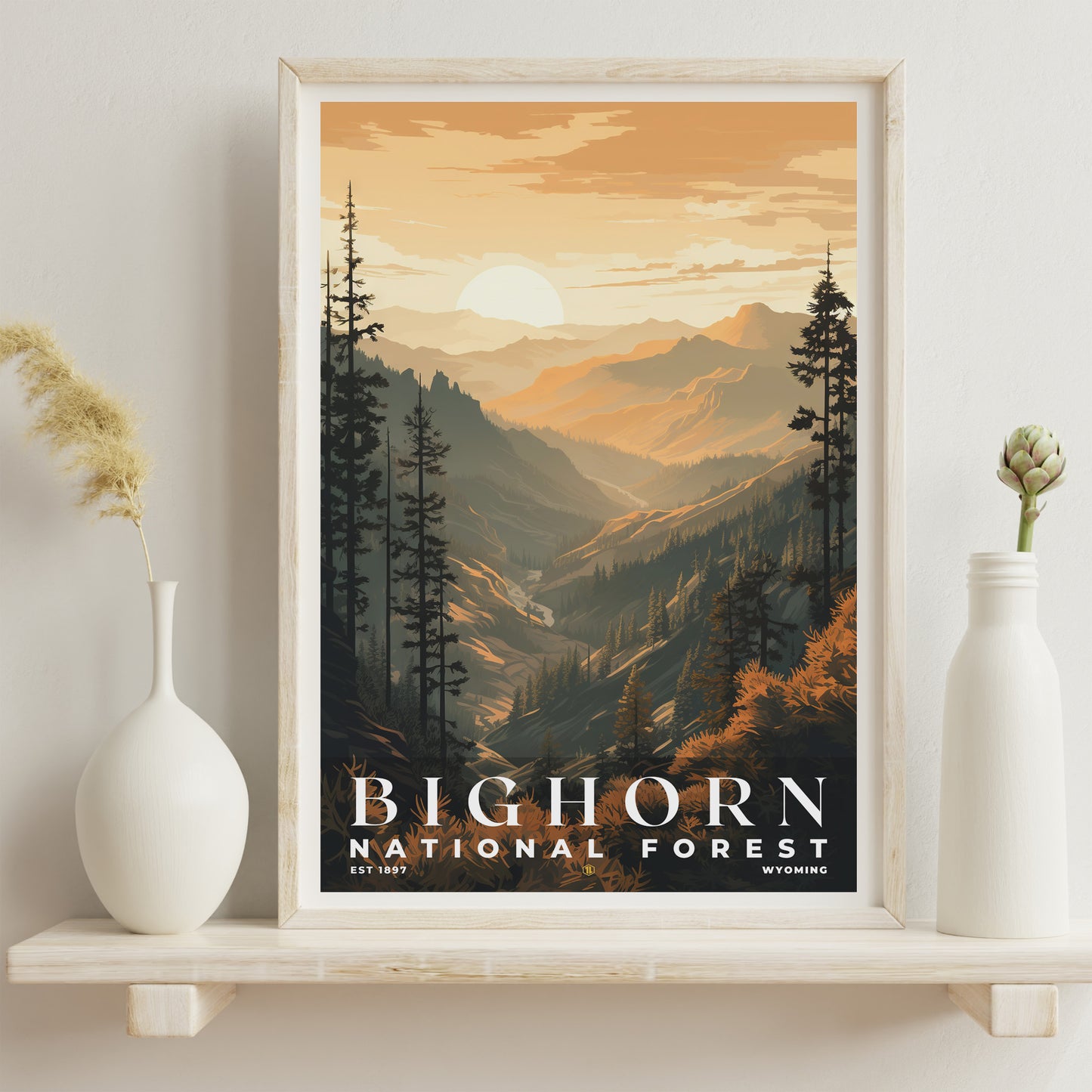 Bighorn National Forest Poster | S01