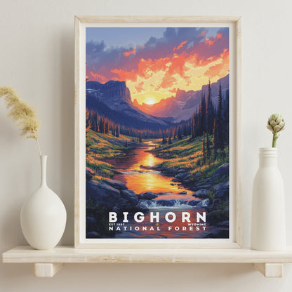 Bighorn National Forest Poster | S02