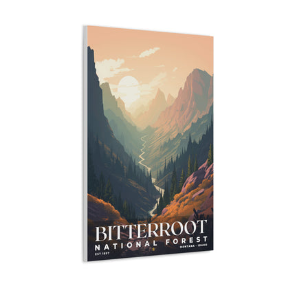 Bitterroot National Forest Poster | S01