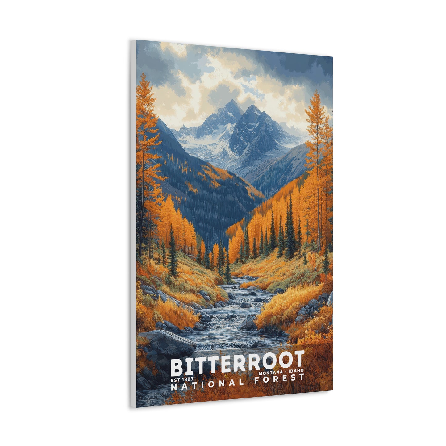 Bitterroot National Forest Poster | S02