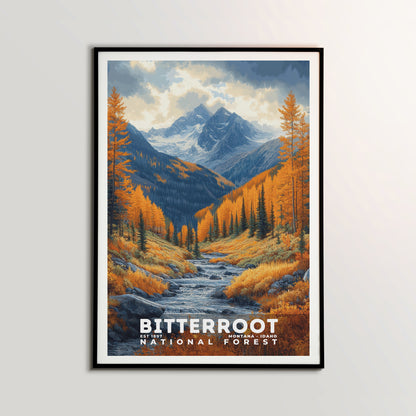 Bitterroot National Forest Poster | S02