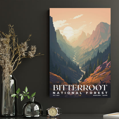 Bitterroot National Forest Poster | S01