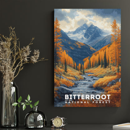 Bitterroot National Forest Poster | S02