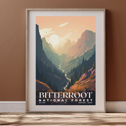 Bitterroot National Forest Poster | S01