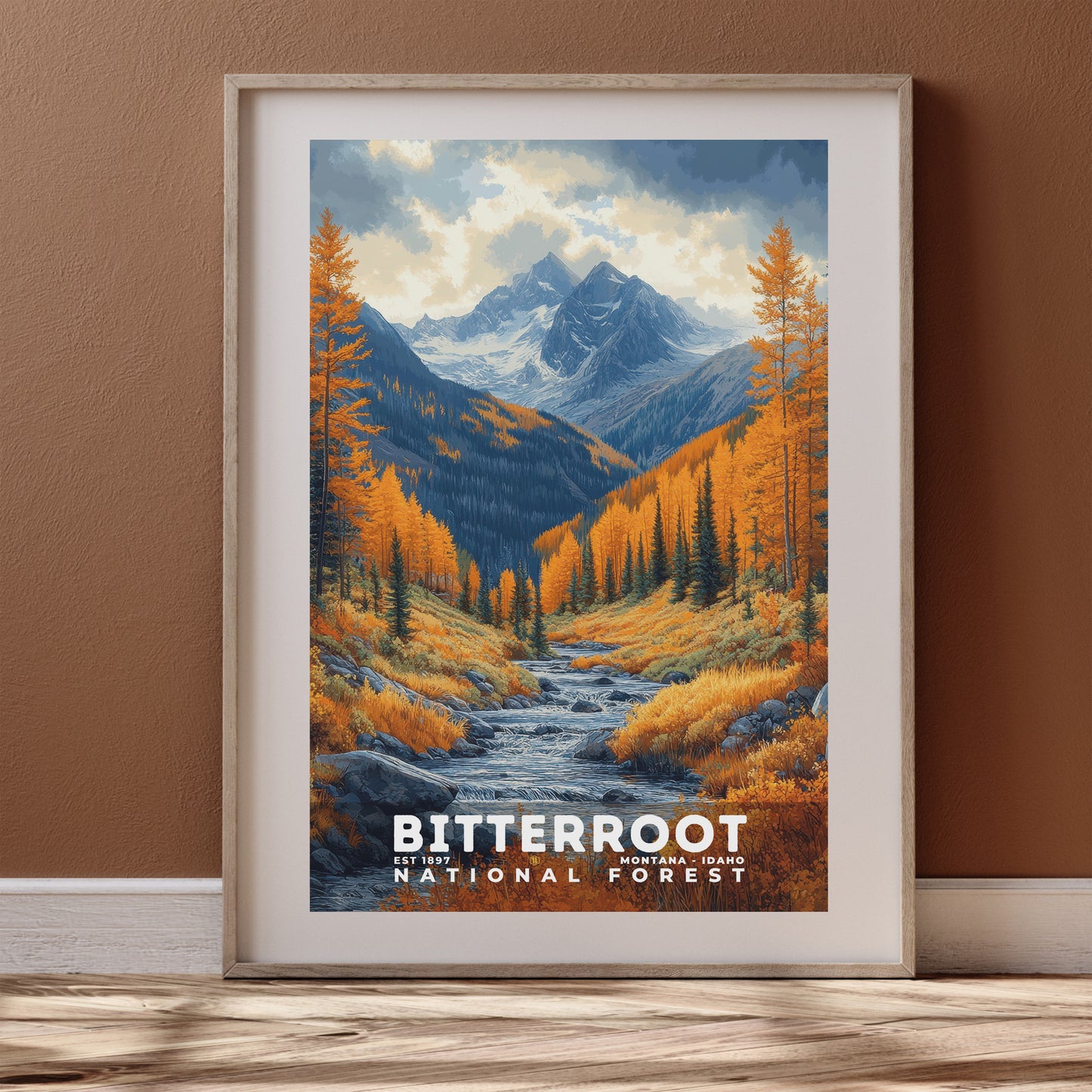 Bitterroot National Forest Poster | S02