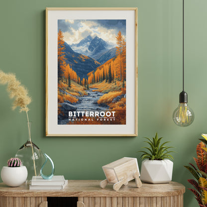 Bitterroot National Forest Poster | S02