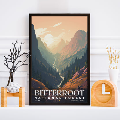 Bitterroot National Forest Poster | S01