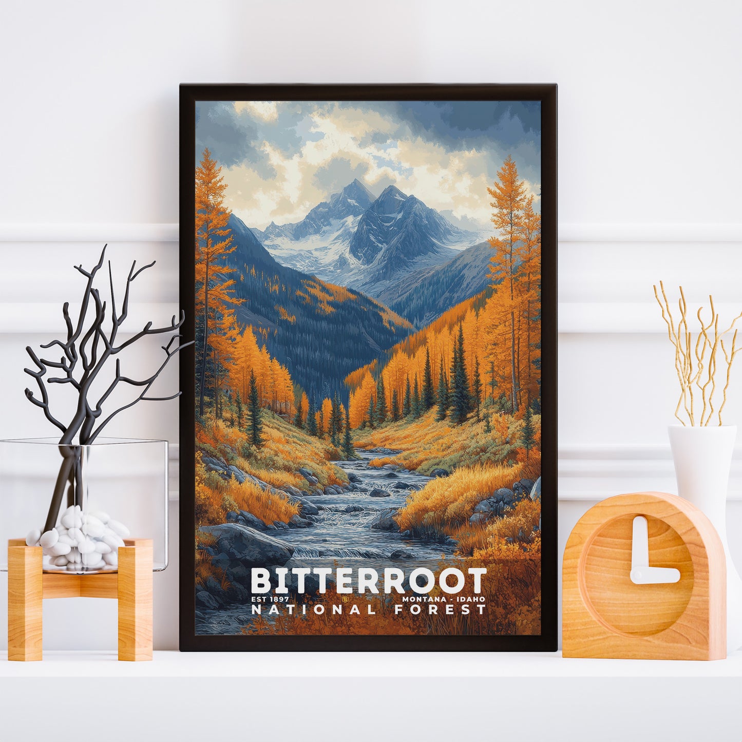 Bitterroot National Forest Poster | S02
