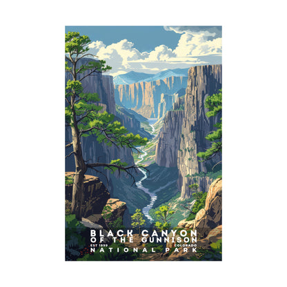 Black Canyon National Park Poster | S11