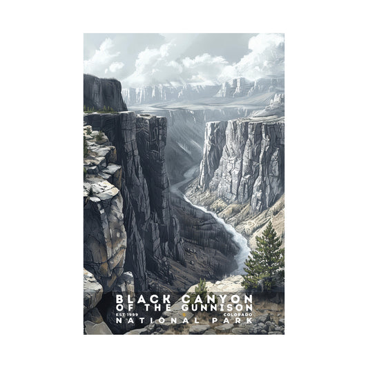 Black Canyon National Park Poster | S17