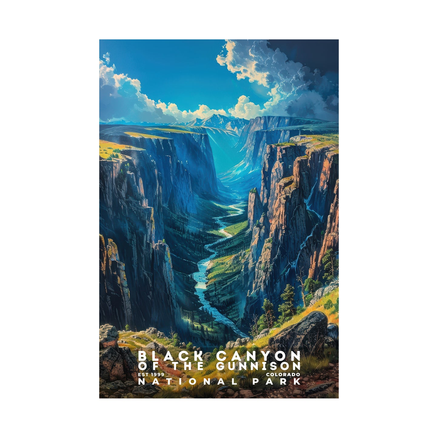 Black Canyon National Park Poster | S16