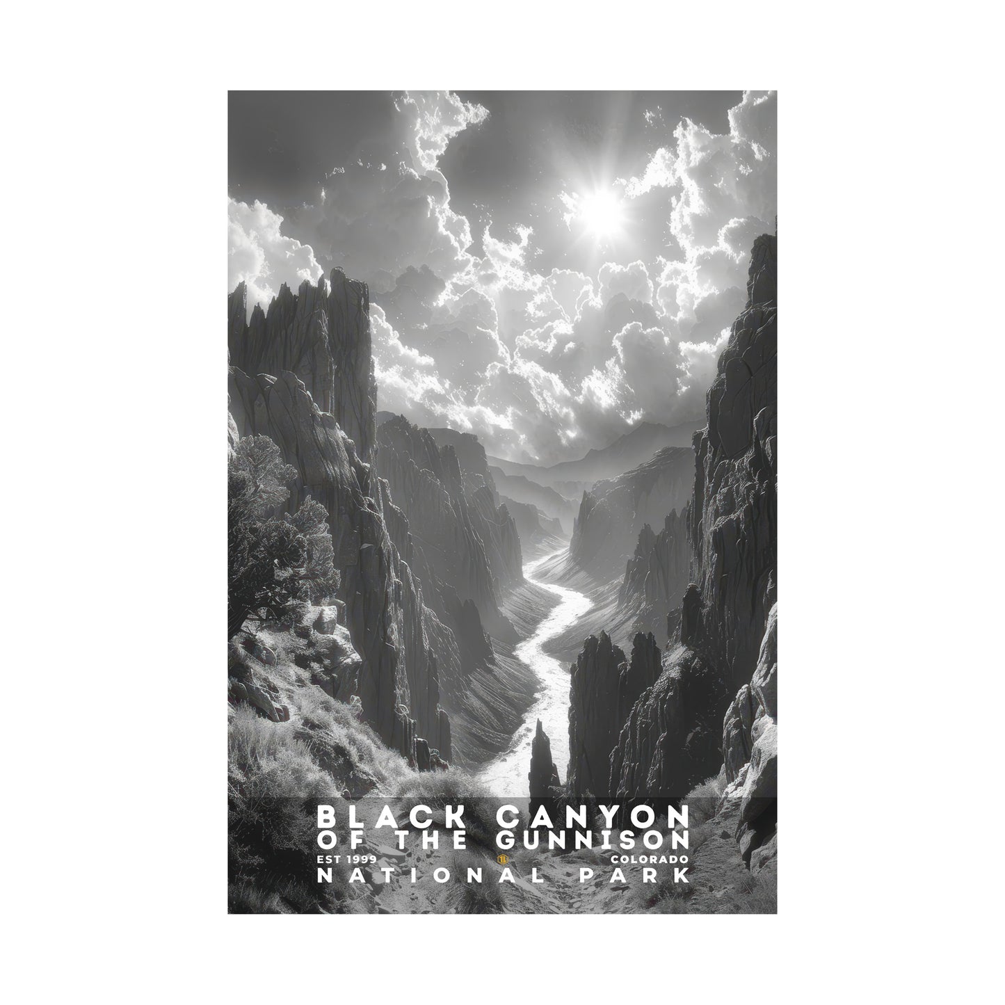 Black Canyon National Park Poster | S15