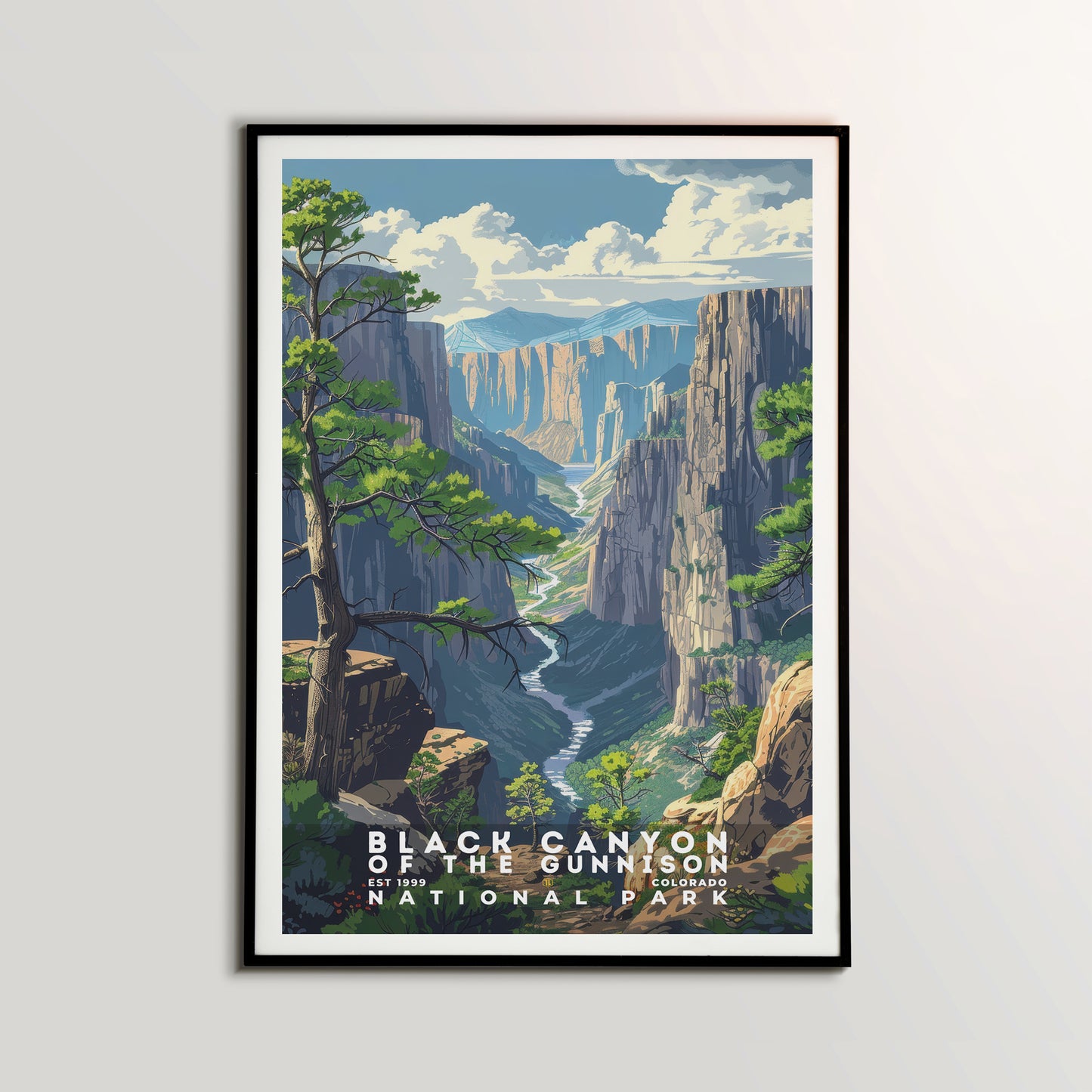 Black Canyon National Park Poster | S11