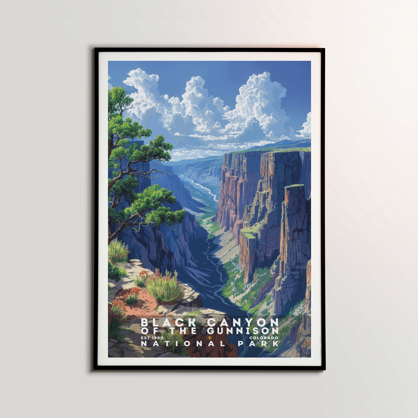 Black Canyon National Park Poster | S18
